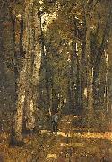 Laszlo Paal In the Forest of Fontainebleau Sweden oil painting artist